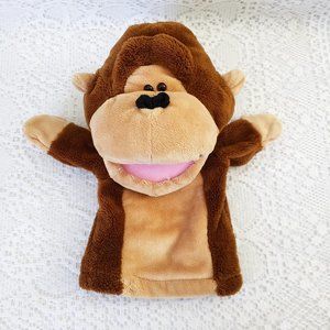 Gund Kids Plush Monkey Hand Puppet 10”